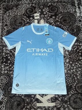 Manchester City #9 Erling Haaland 2026/27 Home Jersey Men Size